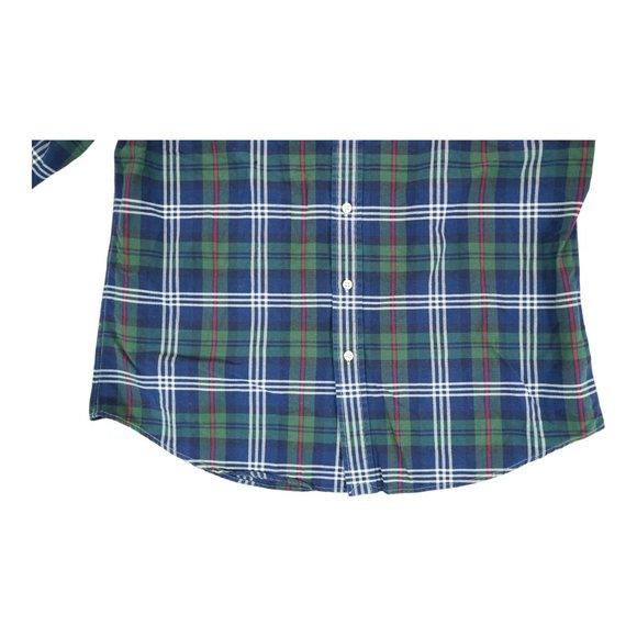 Polo Ralph Lauren‎ Classic Fit Plaid Oxford Hunter Green Woven Shirt Size Large - Picture 5 of 5